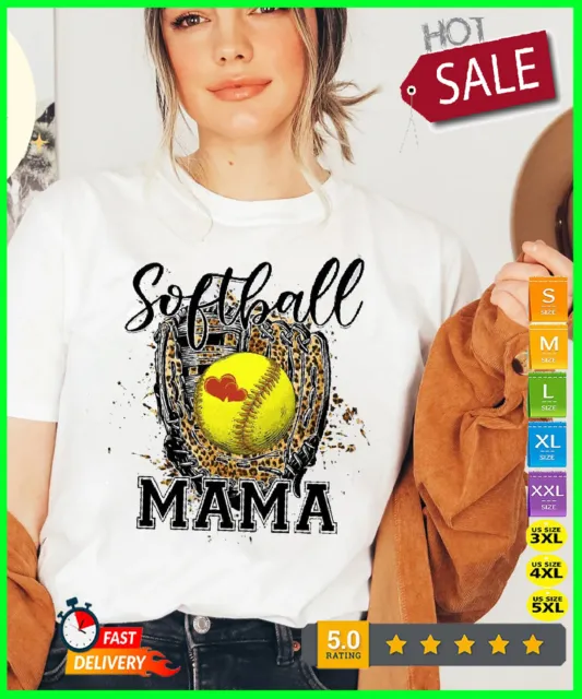 Softball Mama Shirt, Softball Shirt, Mom Shirt, Mother's Day Gift, Mama Shirt