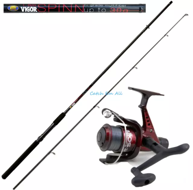 Lineaeffe Vigor Spinn 6ft 2pc Spinning Rod + Sol 20 Reel with 6lb Line