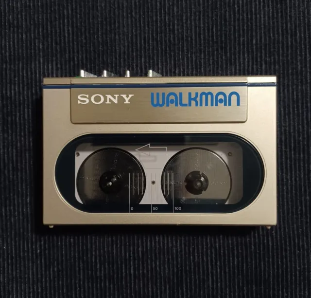 SONY WALKMAN WM-10 Portable Stereo Cassette Player, Works, Needs Belt, Read Info