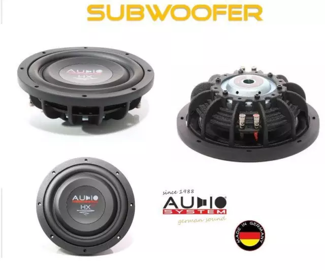 Audio System HX10 FLAT EVO HIGH-END Subwoofer HX-SERIES 25cm (10”) Woofer