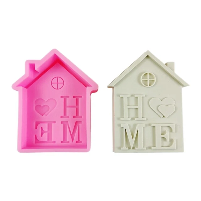 Silicone Mold for DIY Candy Desserts Home Letter Scented Resin Mold Cake