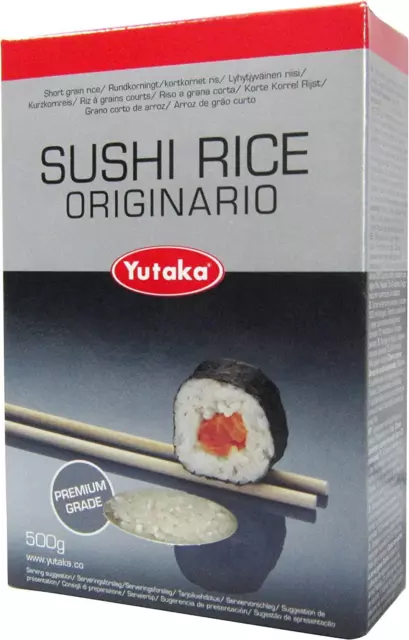 Yutaka Sushi Rice Originario 500g Box