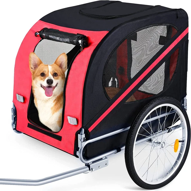 600d Oxford Colgante de bicicleta plegable para mascotas hasta 26Kg