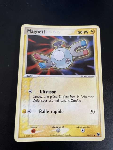 Magneti Holo - Pokemon 68/112 Ex Red Light Green Leaf Excellent Condition Fr