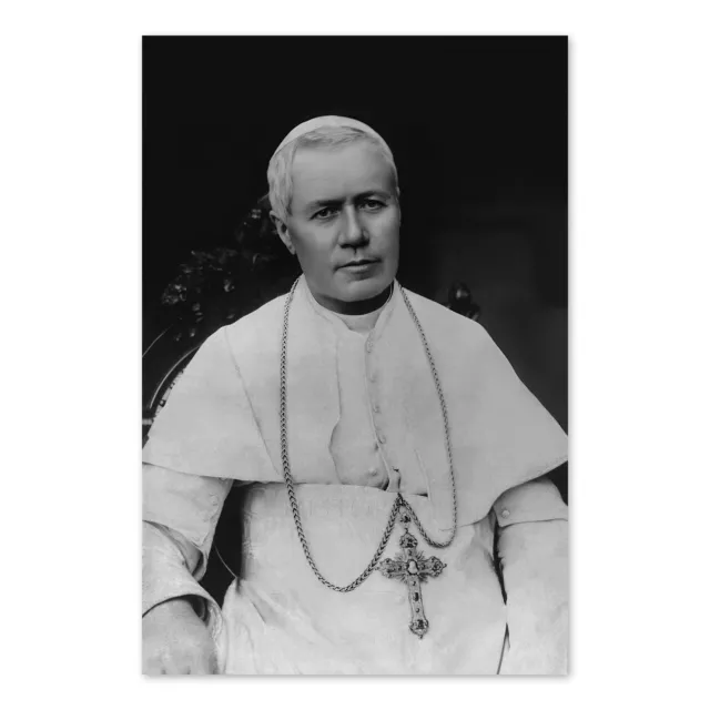 1914 Pope St Pius X  Giuseppe Melchiorre Sarto Portrait Photo Print Poster