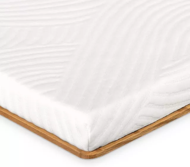 Casa Platino Protector de colchón de bambú 100% impermeable,  tamaño individual, funda de colchón ajustable de bolsillo profundo para  cama, transpirable, lavable a máquina, se adapta a hasta 18 pulgadas. 