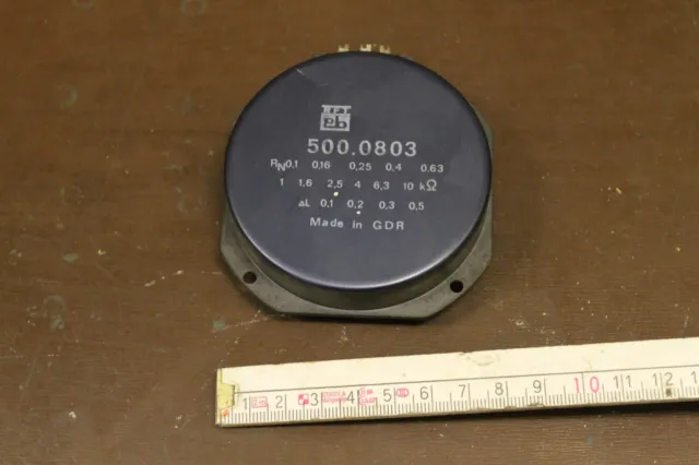 DDR Potentiometer 500.0803 2,5K 2,5 kOhm ∆L 0,2 Poti #AS-B06