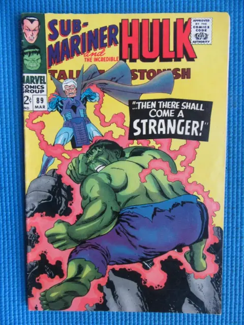 Tales To Astonish # 89 - (Fn/Vf) -Sub-Mariner & Hulk-Then Shall Come A Stranger