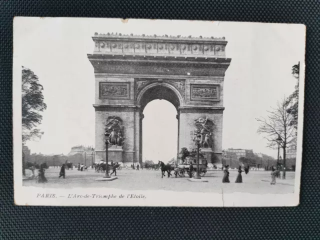 CPA 75 PARIS - L'Arc-de-Triomphe de l'Etoile