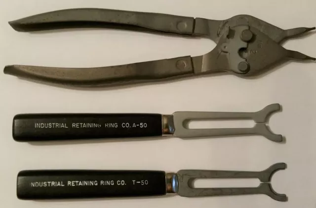 Industrial Retaining Ring Co. T-50 A-50 Applicator Tools Waldes Truarc