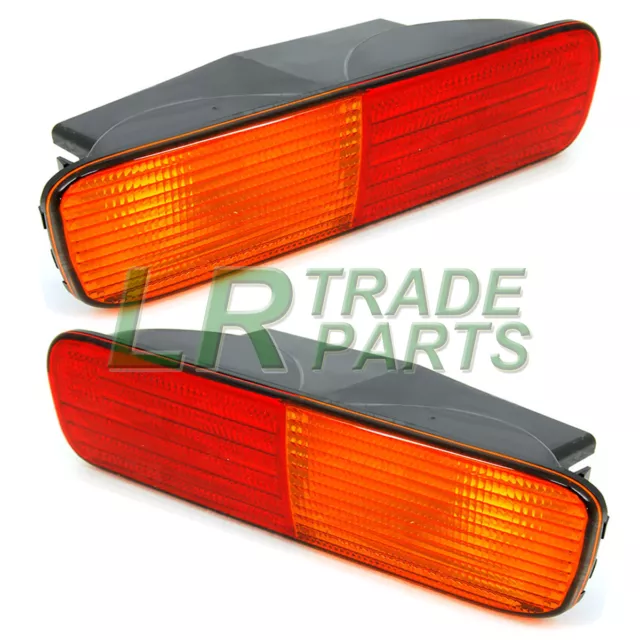 Land Rover Discovery 2 Rear Bumper Lights Lamp Set (Pair) - Xfb101480 Xfb101490