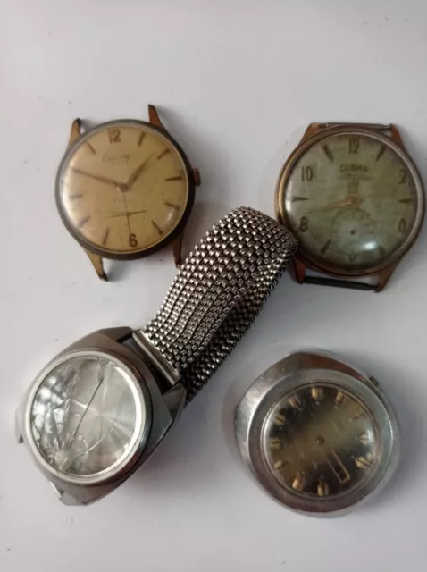LOTE 034-Relojes Antiguos mecánicos