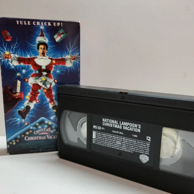 NATIONAL LAMPOON'S CHRISTMAS Vacation Movie (VHS Tape, 1989) Chevy