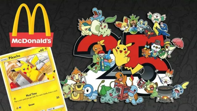 Carte Pokemon Mc Donald's ITA 2021 - 25° Anniversario - Entra e scegli la carta