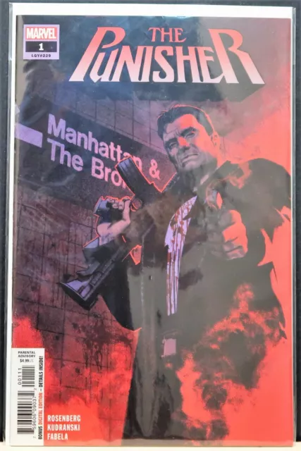 Punisher #1 (2018) LGY #229 - Rosenberg, Kudranski Marvel Comics