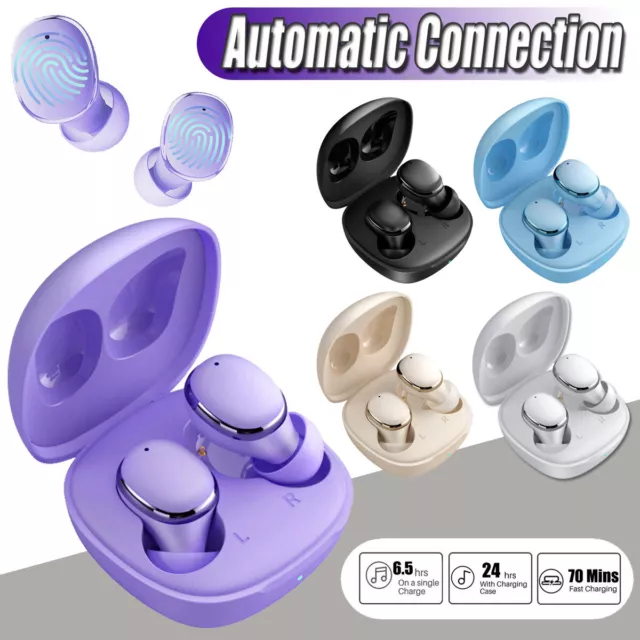 Dual Bluetooth Headphones Wireless Earbuds For LG V60 V50 V40 V30S ThinQ V20 V10