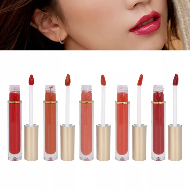 (02 MAPLES)IMAGIC 5Pcs Liquid Lipstick Set Lip Glaze Gloss Matte Long Last RMM