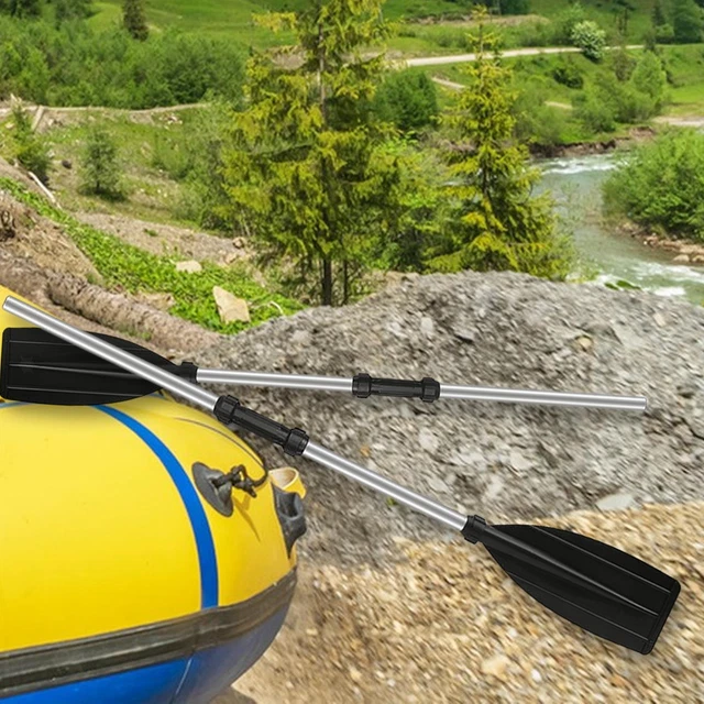 Alliage d'aluminium portatif de pagaie de rafting de bateau de kayak léger