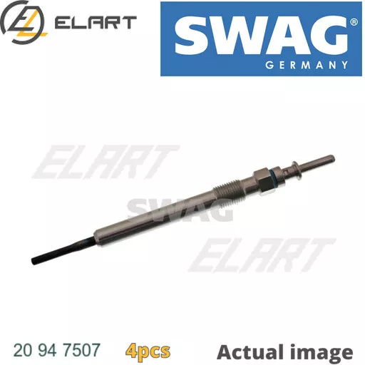 4X Glow Plug For Bmw Mini Isuzu 3 E90 N47 D20 C N57 D30 A N47 D20 A M47 D20 Swag