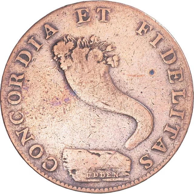 [#1171724] United Kingdom, Halfpenny Token, Inverness, 1794, S+, Kupfer