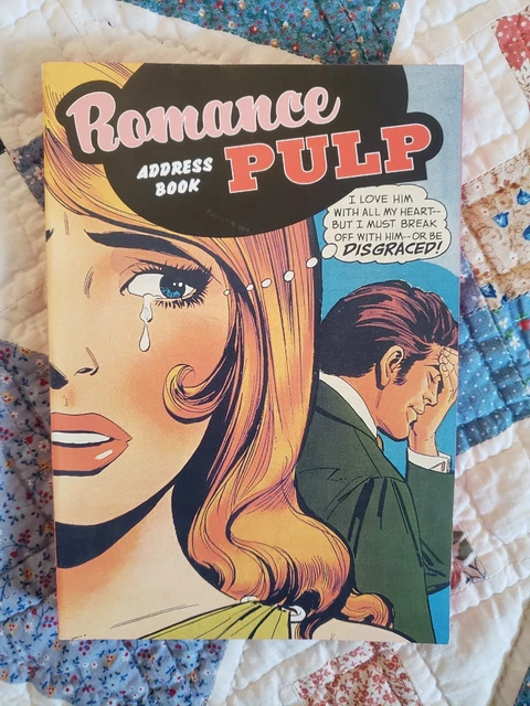 Romance Pulp Address Book Chronicle Books Unused