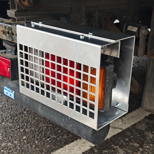 LIGHT GUARDS FOR Isuzu Grafter THICK 3mm Galvanized Aluminum Truck ...