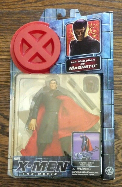Marvel X-MEN The Movie 2000 MAGNETO FIGURE Ian McKellen ToyBiz Mutant NEW in Box