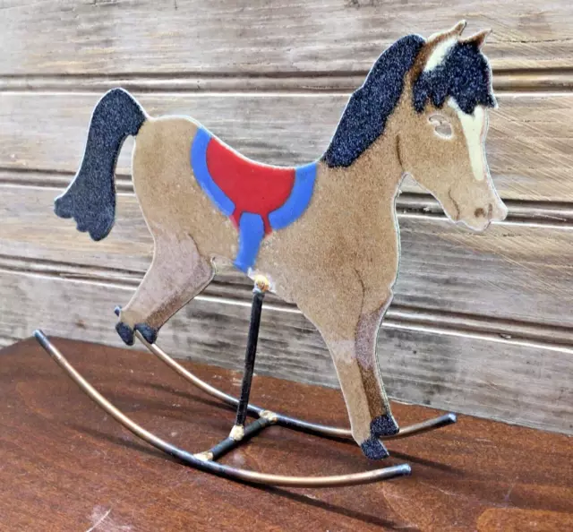 Hermès Child Toy Real Beechwood Rocking Horse RARE at 1stDibs