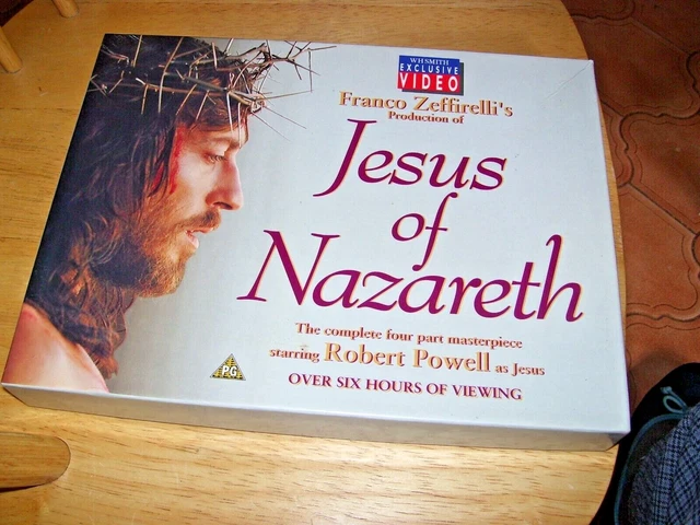 JESUS OF NAZARETH VHS Box Set Of 3 NIB 1992 £7.83 - PicClick UK