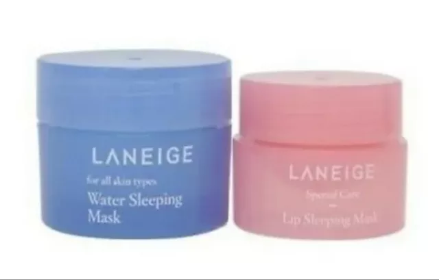 LANEIGE Good Night Kit Lip Sleeping Mask 3g + Water Sleeping Mask 15ml
