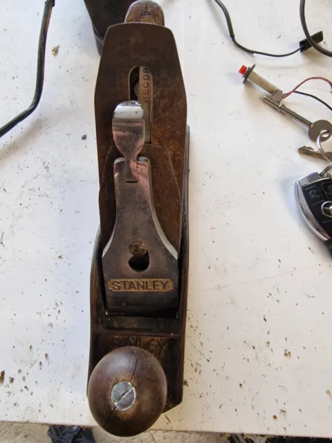 Vintage Stanley Bailey No 4 Carpenters Smoothing Plane