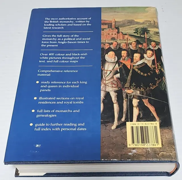 The Oxford Illustrated History of the British Monarchy - HCDJ 1988 3