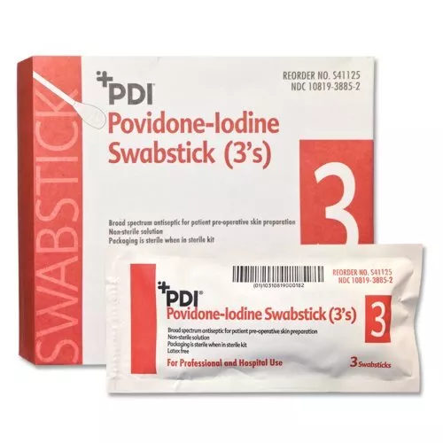 Histonal impregnado de yodo Professional DesechablesPDI® PVP, 25/caja