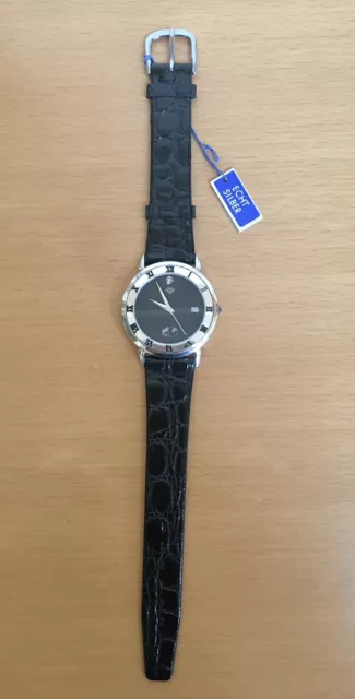 Armbanduhr McDonalds, 925 Silber, mit Datumanzeige und Diamant 3