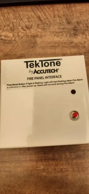 Tektone NC706 Fire Panel Interface Tek-Care Free Shipping!