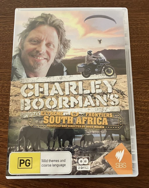 CHARLEY BOORMAN'S SOUTH Africa COMPLETE SERIES Travel Doco New