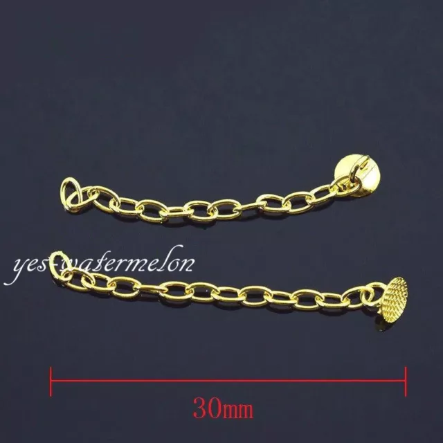 10 Pcs Orthodontic Dental Traction Chain Golden Round Mesh Base Lingual Buttons