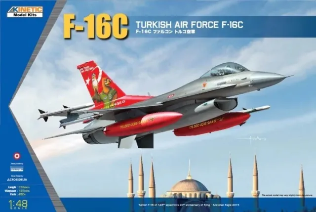 Kinetic 48069 1:48th scale F-16C Turkish Air Force F-16C