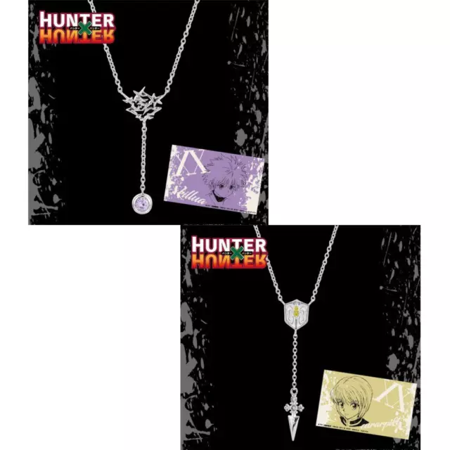 Pre-Order Hunter x Hunter Eterno recit Pendant Necklace Killua Kurapika Bandai