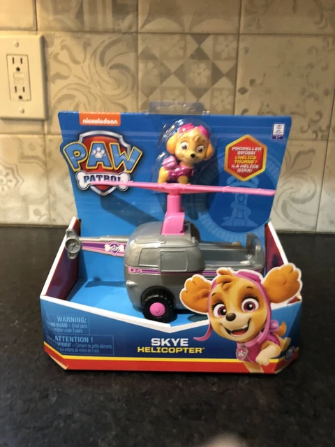 PAW PATROL SKYE Helicopter Vehicle Nickelodeon EUR 16,68 - PicClick FR