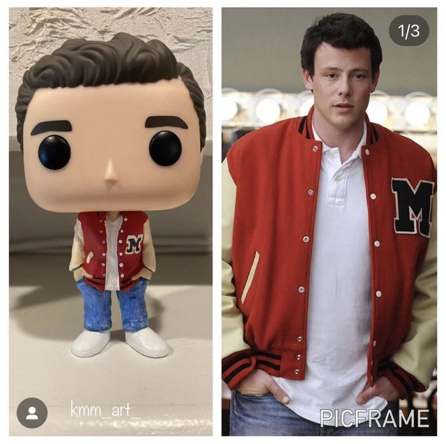 Finn Hudson / Cory Monteith Cutsom Funko (From Glee) Finn Hudson / Cory Monteith Cutsom Funko (From Glee)