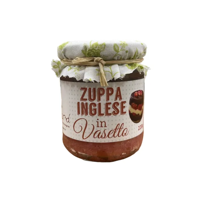 Amarcord La Romagna Dolci in Vaso al Cucchiaio ZUPPA INGLESE in Vasetto 220 gr