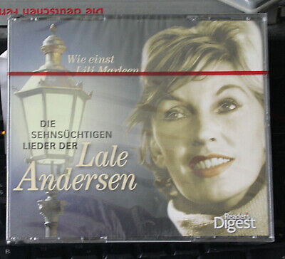 3-Cdbox Lale Andersen Die Sehnsüchtigen Lieder - Wie Einst Lili Marleen Ovp