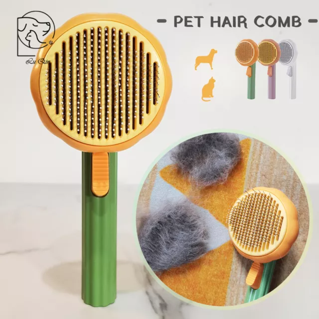 Cat Grooming Brush Pumpkin Comb For Dogs Cats Hair Remover Brush Pet Hair  Shedd