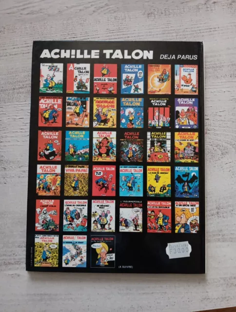 Achille Talon Et La Vie Secrète Du Journal  Polite" Bd EO 2