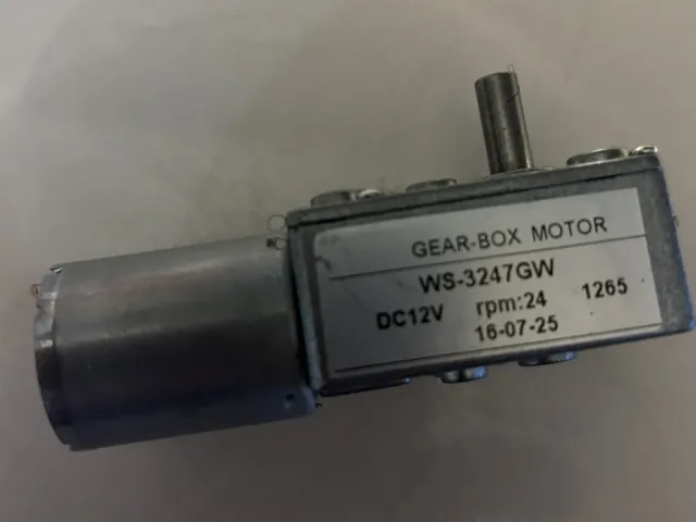 Mini worm gear-box motor WS.3247GW 12v