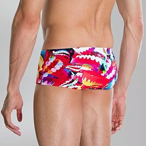 Speedo Mens Flipturns 14centimeter Allover Swimming Trunks, Fluo OrangeAmparo B 2