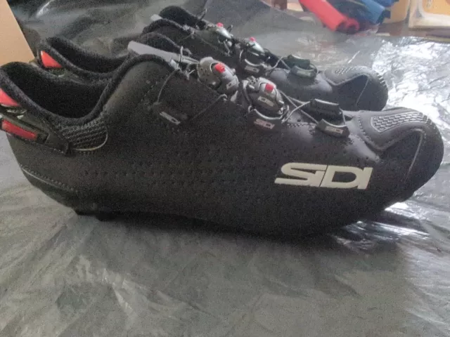 SIDI TIGER MTB SPD SRS CARBON Cycling Shoes Black 42 SRP £410 SAVE £230!! 2of2