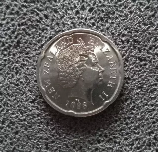 Monnaie Nouvelle-Zélande 20 Cents 2008,Elizabeth II, KM#118a [Mc628] 2