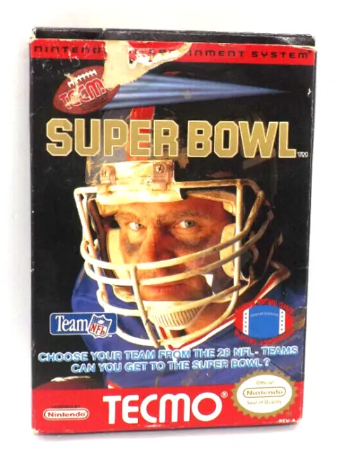 Tecmo Super Bowl (Nintendo NES, 1991) CIB Complete